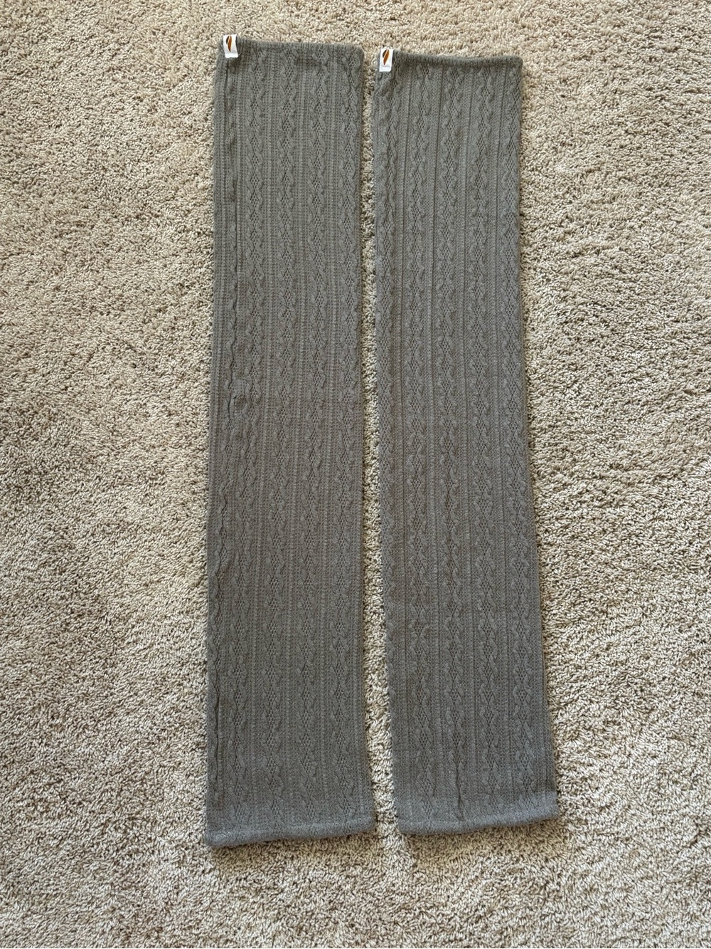 Rubiawear Knit Leg Warmers - Gray